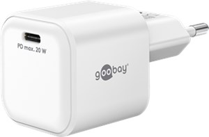 Szybka ładowarka USB-C™ PD GaN Nano (20 W) biały