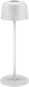 Bezprzewodowa lampa stołowa LED, rozmiar S, 25 cm, biały
