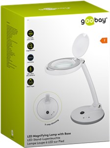 Lampa lupa LED z podstawa, 6 W Lampa lupa LED z podstawa, 6 W