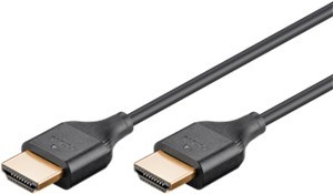 Slim Przewód HDMI™ o dużej szybkości transmisji z Ethernetem