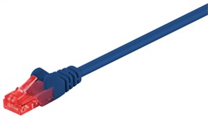CAT 6 kabel krosowy, U/UTP, niebieski