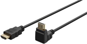 Przewód HDMI™ o dużej szybkości 90° transmisji z Ethernetem