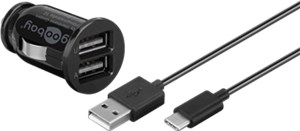 Zestaw do ładowania samochodowego USB-C™ (12 W/2,4 A)