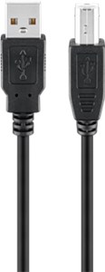 Kabel USB 2.0 Hi-Speed, czarny