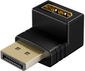 Adapter DisplayPort™ kątowy 90° w górę