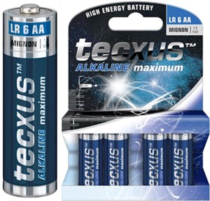 LR6/AA (Mignon) bateria, 4 szt. w blistrze