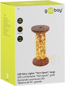 Lampki LED "Szpulka do przędzy", duże Lampki LED "Szpulka do przędzy", duże