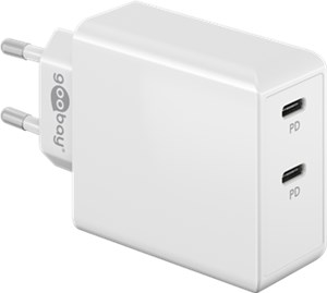 Podwójna szybka ładowarka USB-C™ PD (36 W) biały