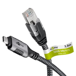 Kabel Ethernet USB-C™ 3.1 do RJ45, 2 m