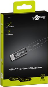 Adapter USB-C™ do Micro-USB 2.0, szary
