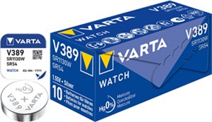 SR54 (V389) bateria, 10 szt. w pudełku