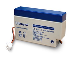 Akumulator ołowiowy 12 V, 0,8 Ah (UL0.8-12)
