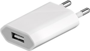 Ładowarka USB (5 W) biała