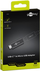 Adapter Micro-USB/USB-C™ OTG Hi-Speed Adapter do podłączenia kabli ładowania