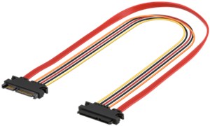 Przedłużacz kabla zasilającego/kabla danych SATA do komputera