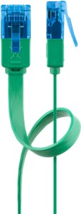 CAT 6A płaski kabel krosowy,U/UTP, Zielony