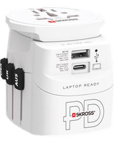 Adapter podróżny PRO Light USB AC45PD