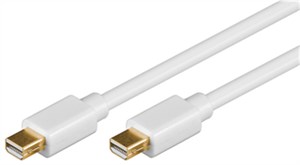 Kabel połączeniowy Mini DisplayPort, pozłacany