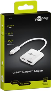 Adapter USB-C™ na HDMI™ z zasilaniem 60 W 