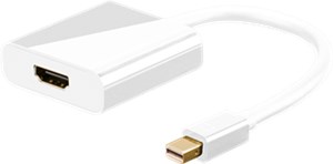 Kabel przejściowy Mini DisplayPort/HDMI™ 1.2, pozłacany