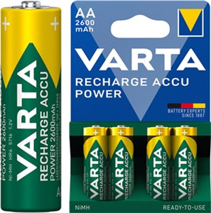 AA (Mignon)/HR6 (5716) akumulator – 2600 mAh, 4 szt. w blistrze