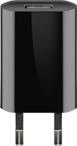 Ładowarka USB 1 A (5 W) czarna
