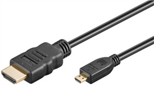 Micro Przewód HDMI™ o dużej szybkości transmisji z Ethernetem 4K@60Hz