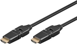 Kabel HDMI™ 360° o dużej szybkości z Ethernetem (4K@30Hz)