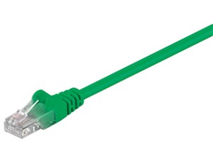 CAT 5e kabel krosowy, U/UTP, zielony, 5 m